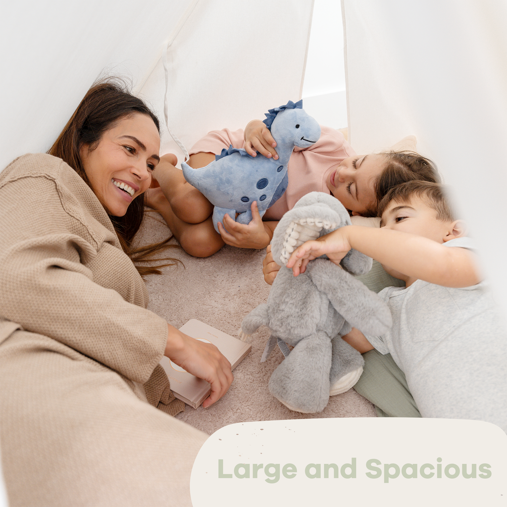 Kids Play Tent, Indoor Canvas Play Tent by Comfy Cubs