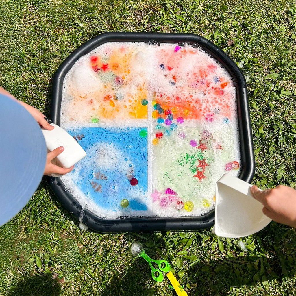 UV or Fluorescent Glow-in-the-Dark Tuff Tray Play Mat