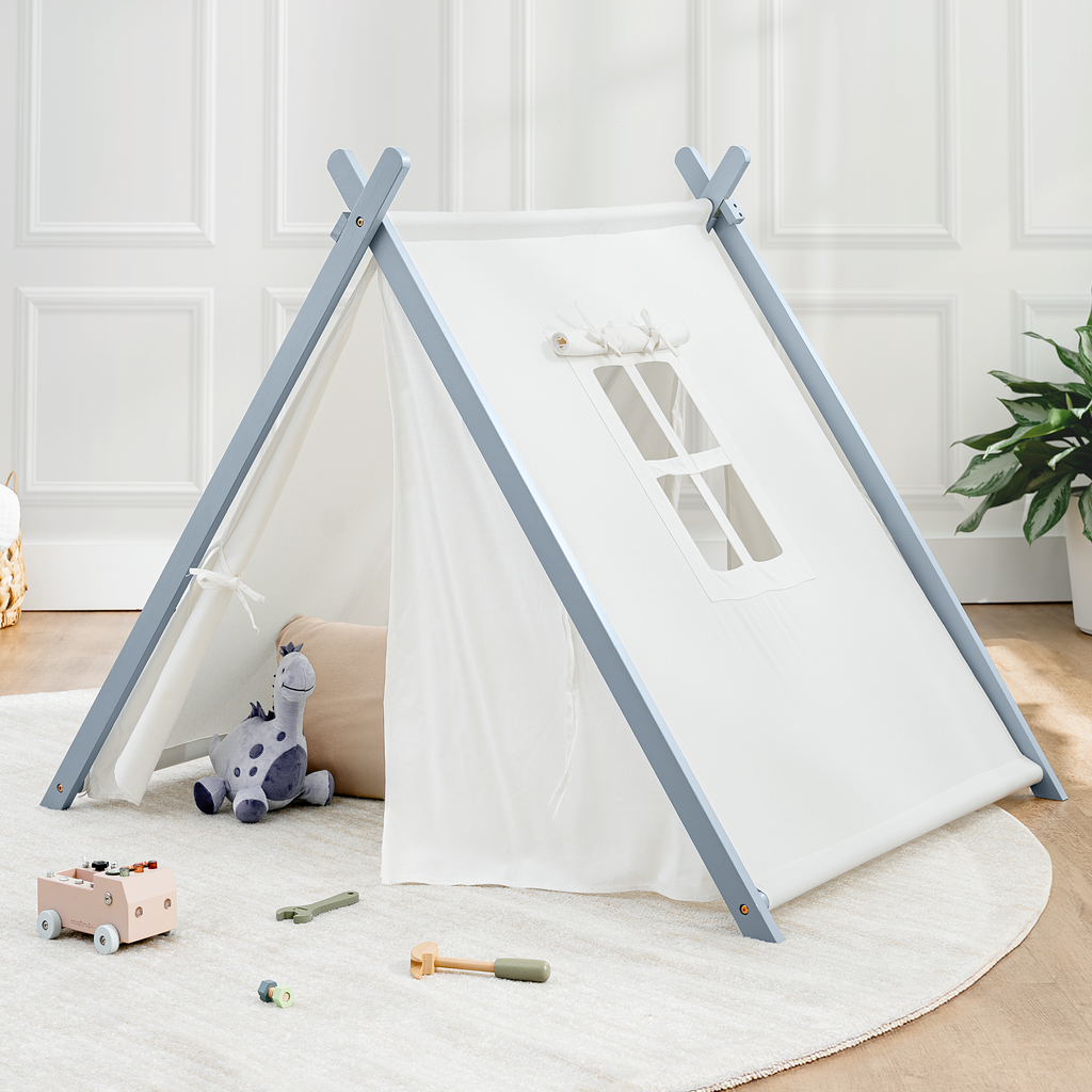 Kids Play Tent, Indoor Canvas Play Tent by Comfy Cubs