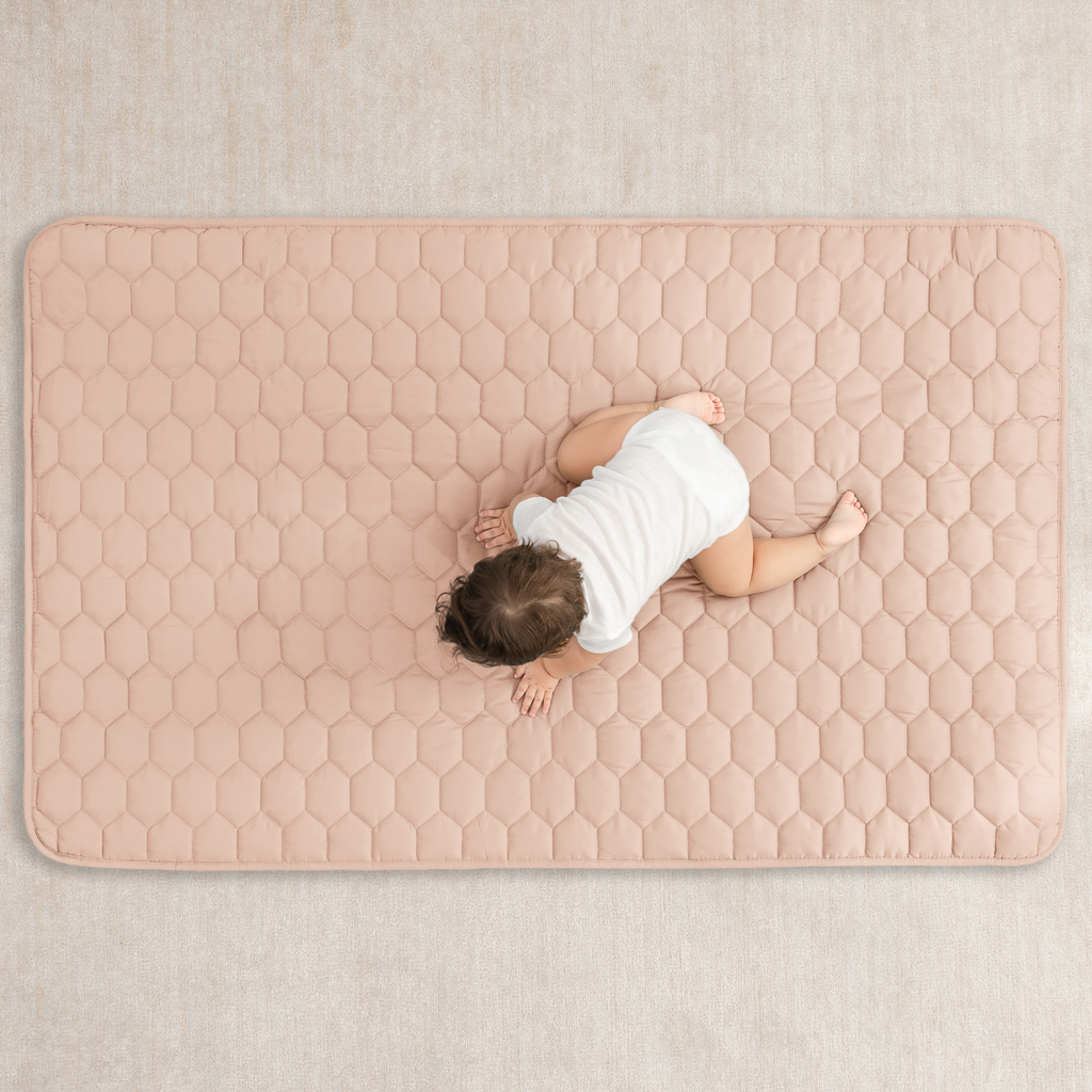 Premium Play Mat, Quilted Baby Mat for Floor by Comfy Cubs