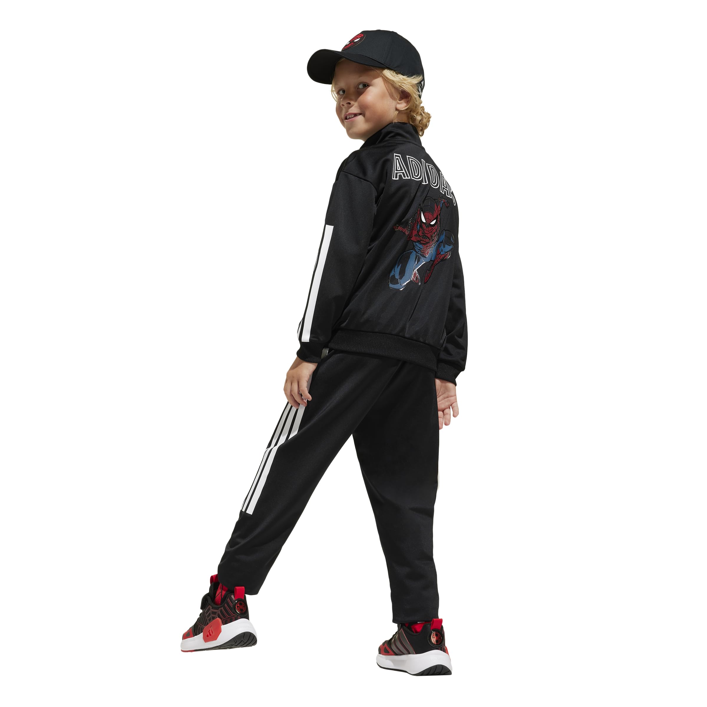 adidas boys Marvel Spider-man Tiro Track Suit