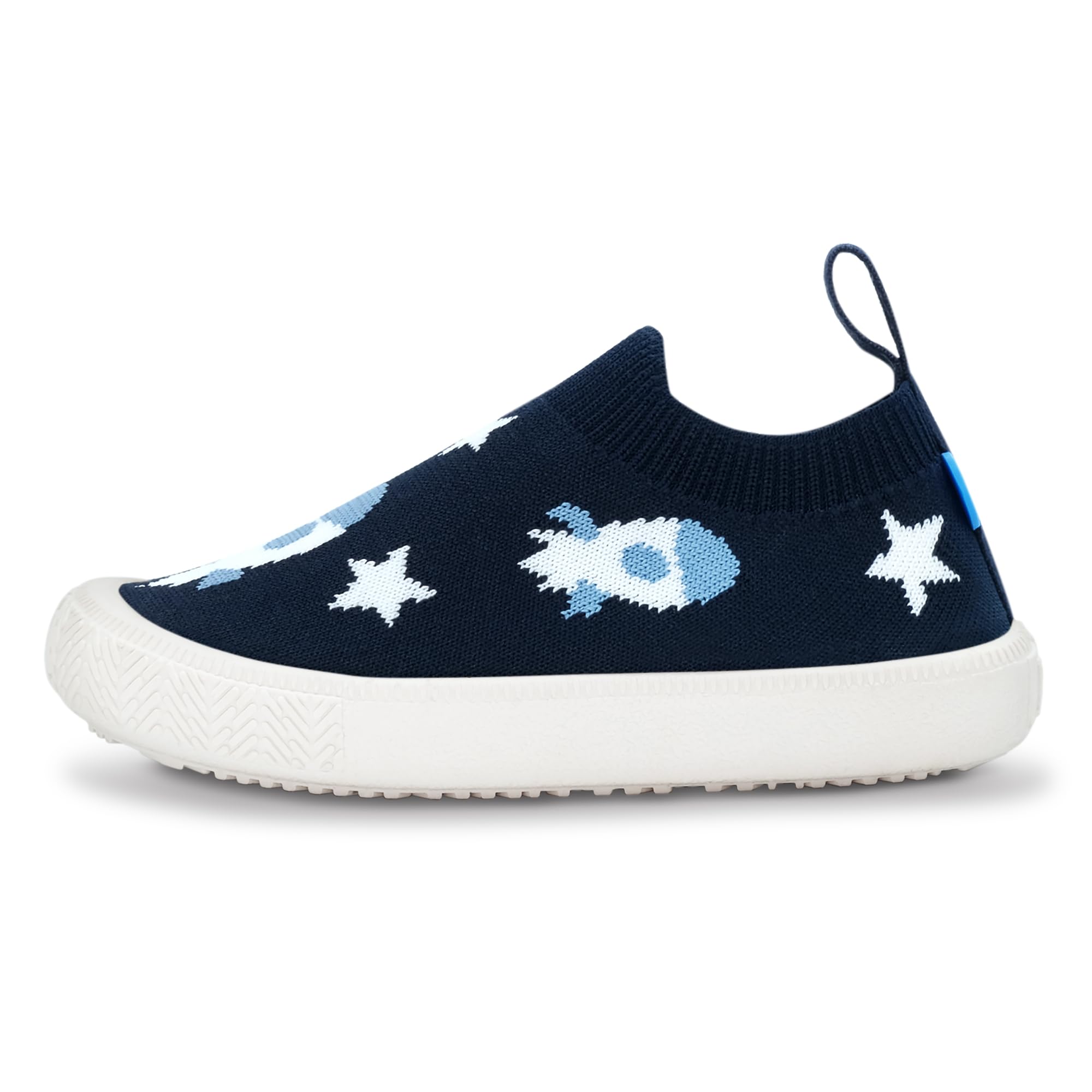 JAN & JUL Slip-on Knit Shoes, Machine Washable and Lightweight Sneakers for Toddler Boys and Girls