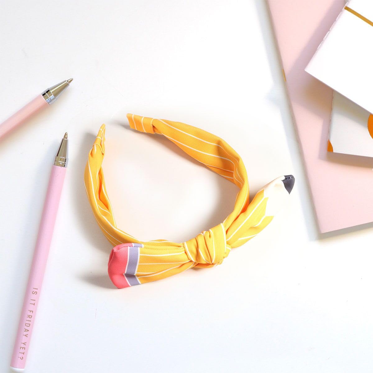 First Day of School Outfits Supplies Stuff for Girls,Pencil Hair Clips Hair Bow Hair Accessories for Teen,Back to School Hair Clips Bows Uniform for Student (2Pcs)