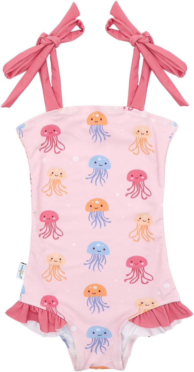 babygoal Toddler Girl Swimsuit One Piece, Baby Swimwear Summer Beach Bathing Suit 9M-6Y