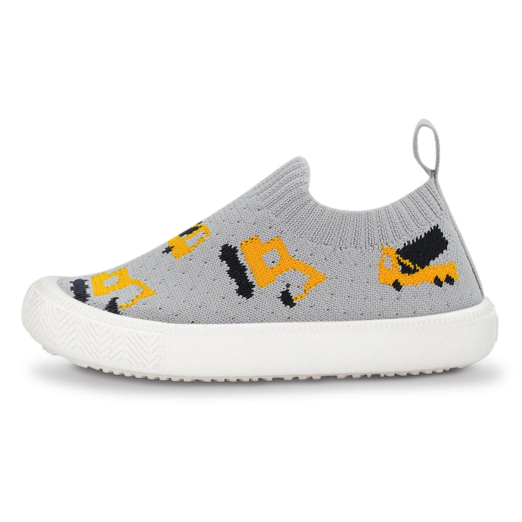 JAN & JUL Slip-on Knit Shoes, Machine Washable and Lightweight Sneakers for Toddler Boys and Girls