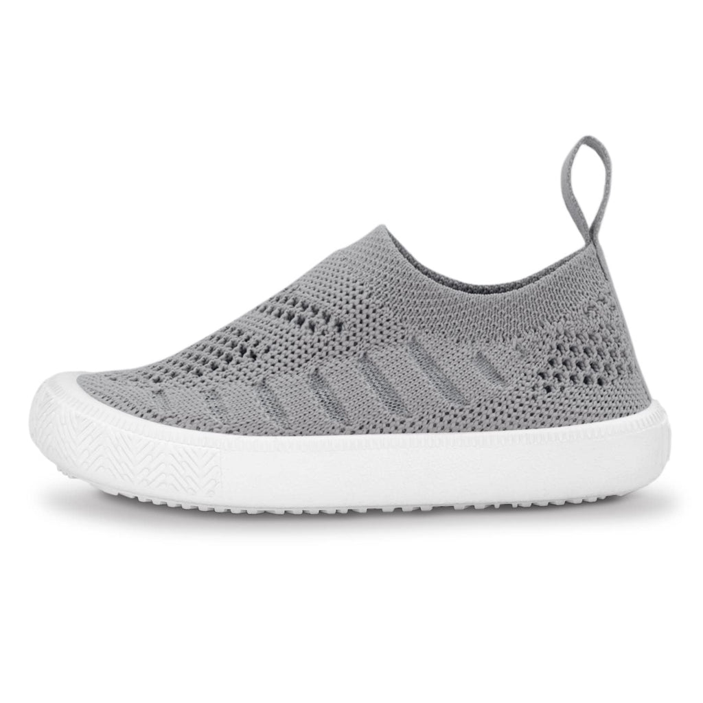 JAN & JUL Slip-on Knit Shoes, Machine Washable and Lightweight Sneakers for Toddler Boys and Girls