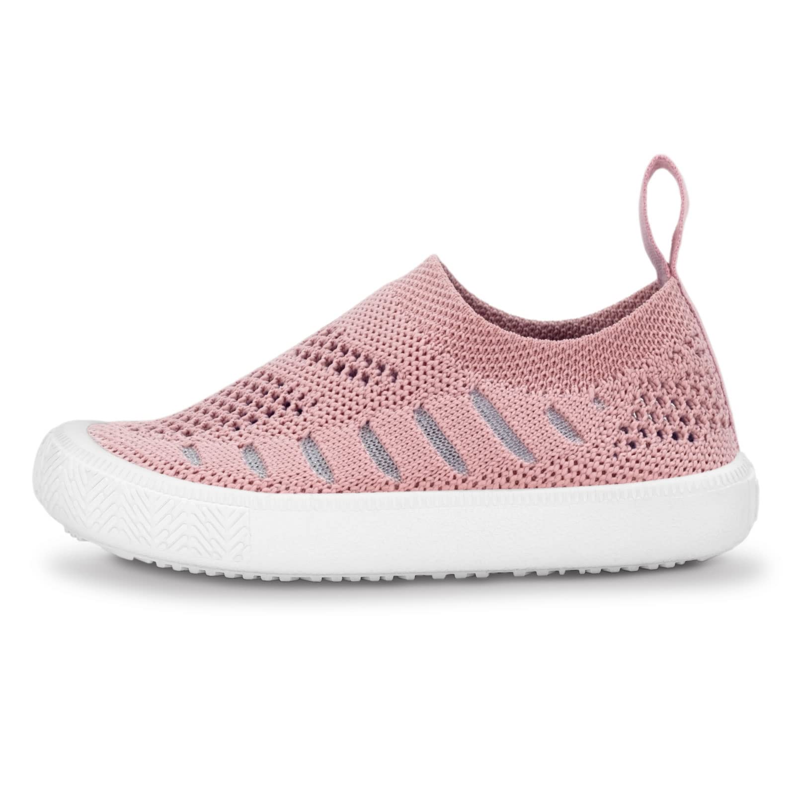 JAN & JUL Slip-on Knit Shoes, Machine Washable and Lightweight Sneakers for Toddler Boys and Girls