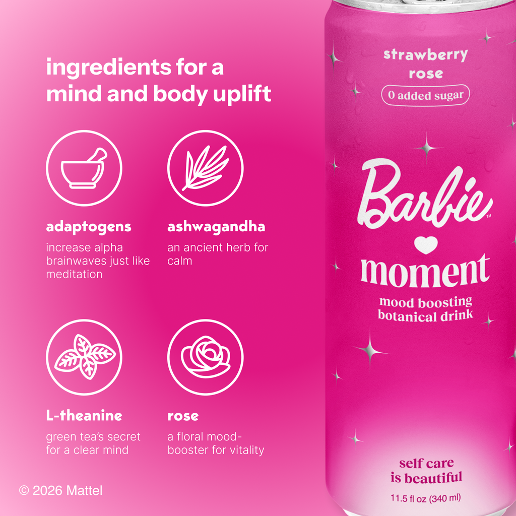 Barbie x Moment Strawberry Rose