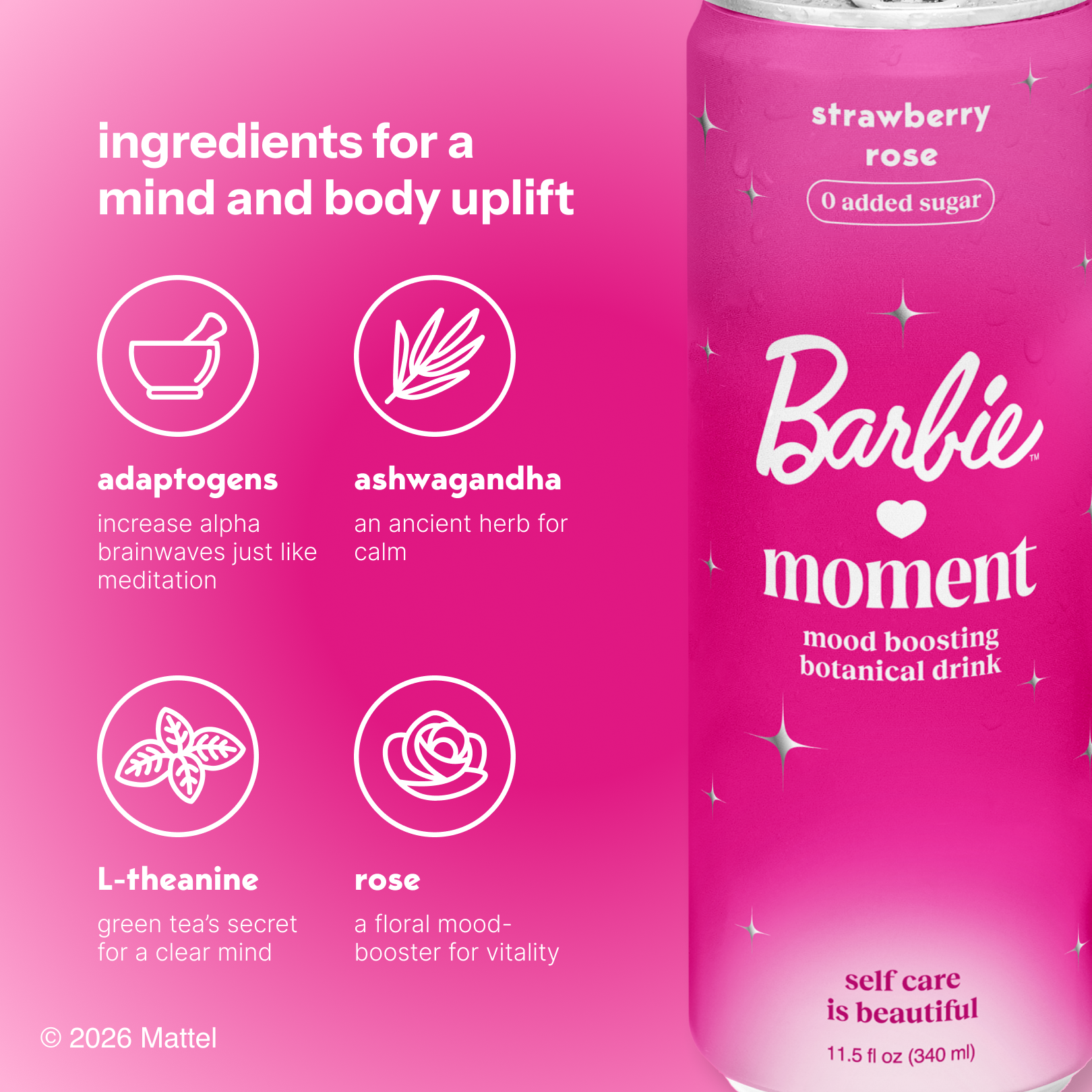 Barbie x Moment Strawberry Rose
