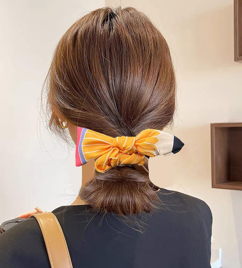 First Day of School Outfits Supplies Stuff for Girls,Pencil Hair Clips Hair Bow Hair Accessories for Teen,Back to School Hair Clips Bows Uniform for Student (2Pcs)