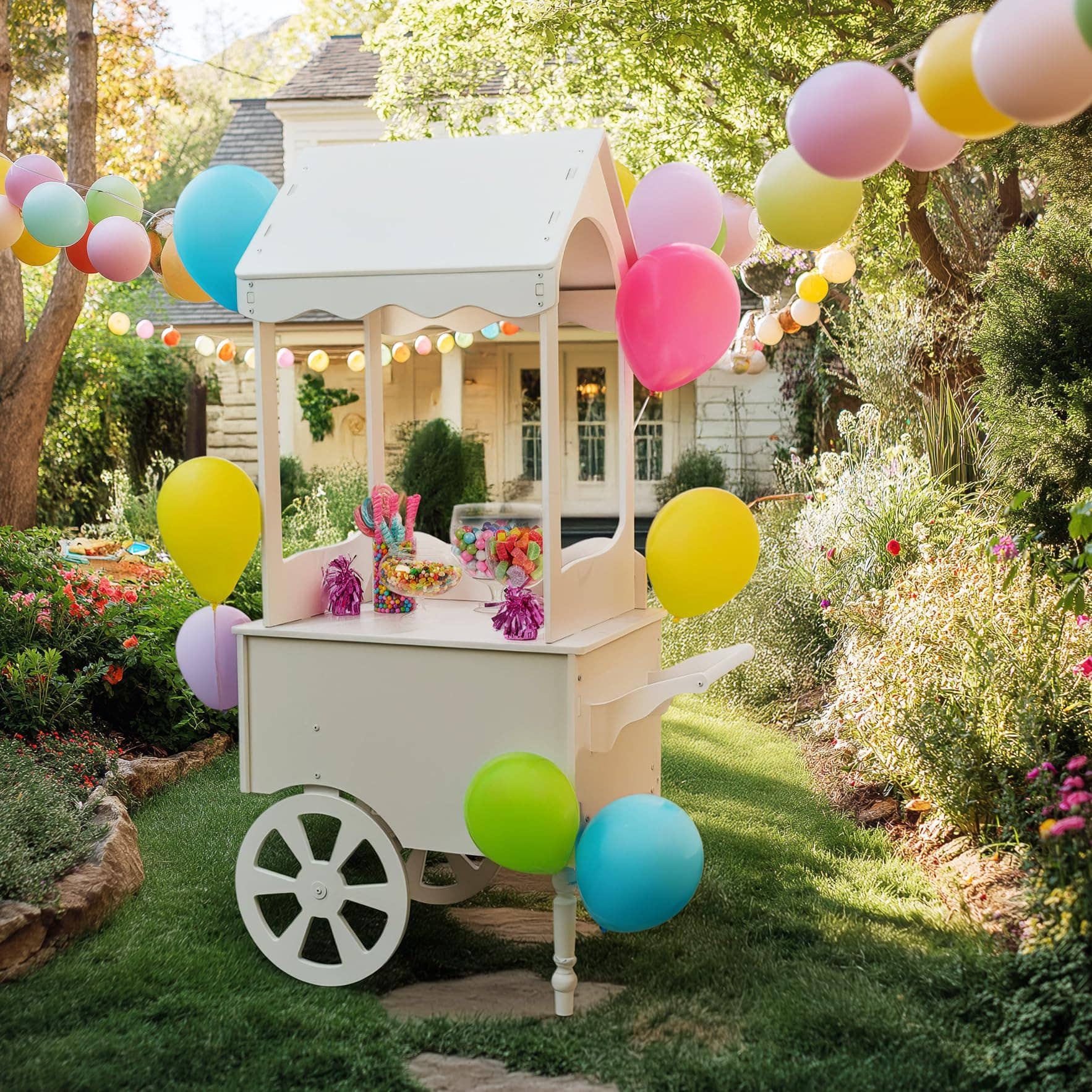 Party Add on: Vintage Candy Cart with Candy