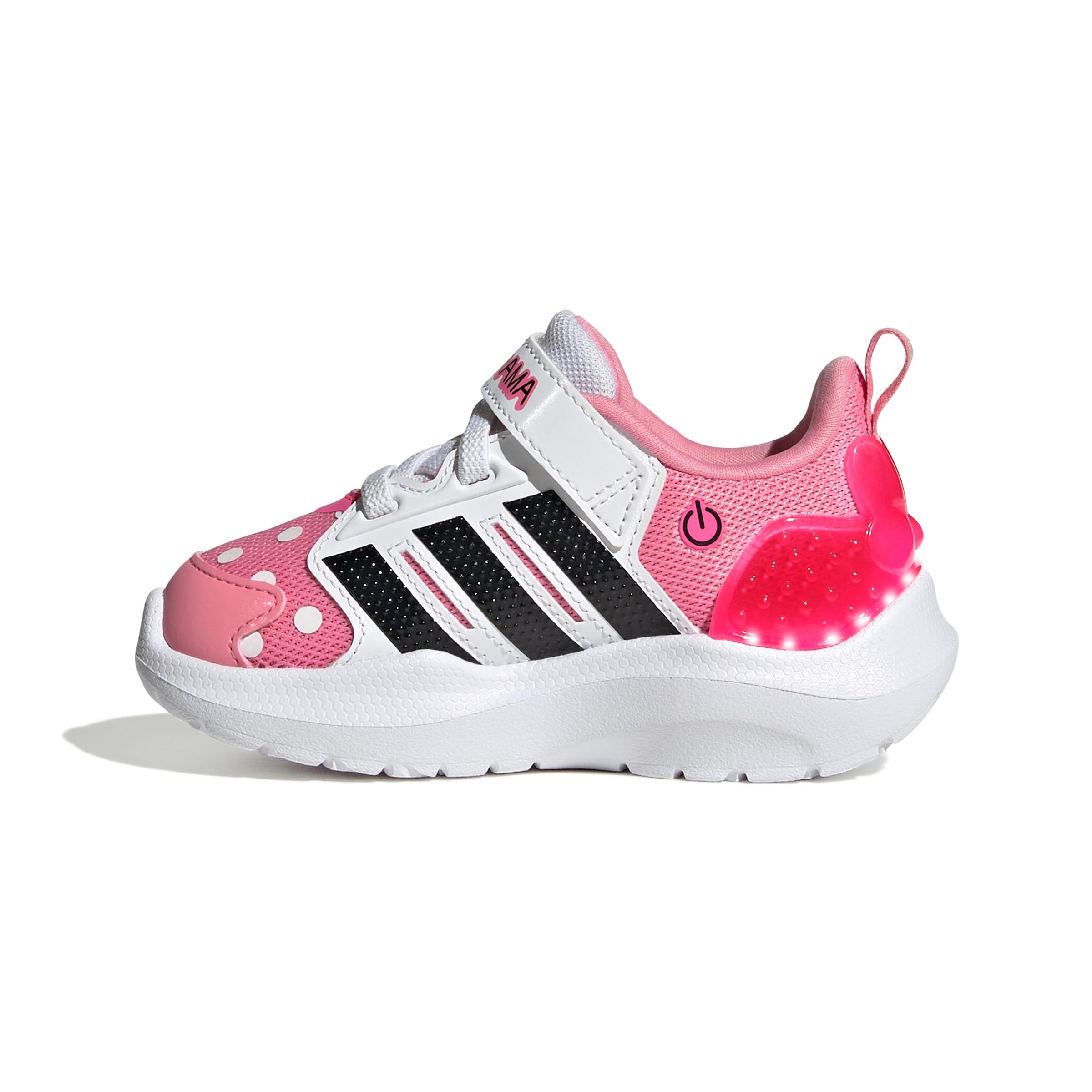 adidas Boys Lightorama Minnie Mouse Children Sneakers Shoes - Pink