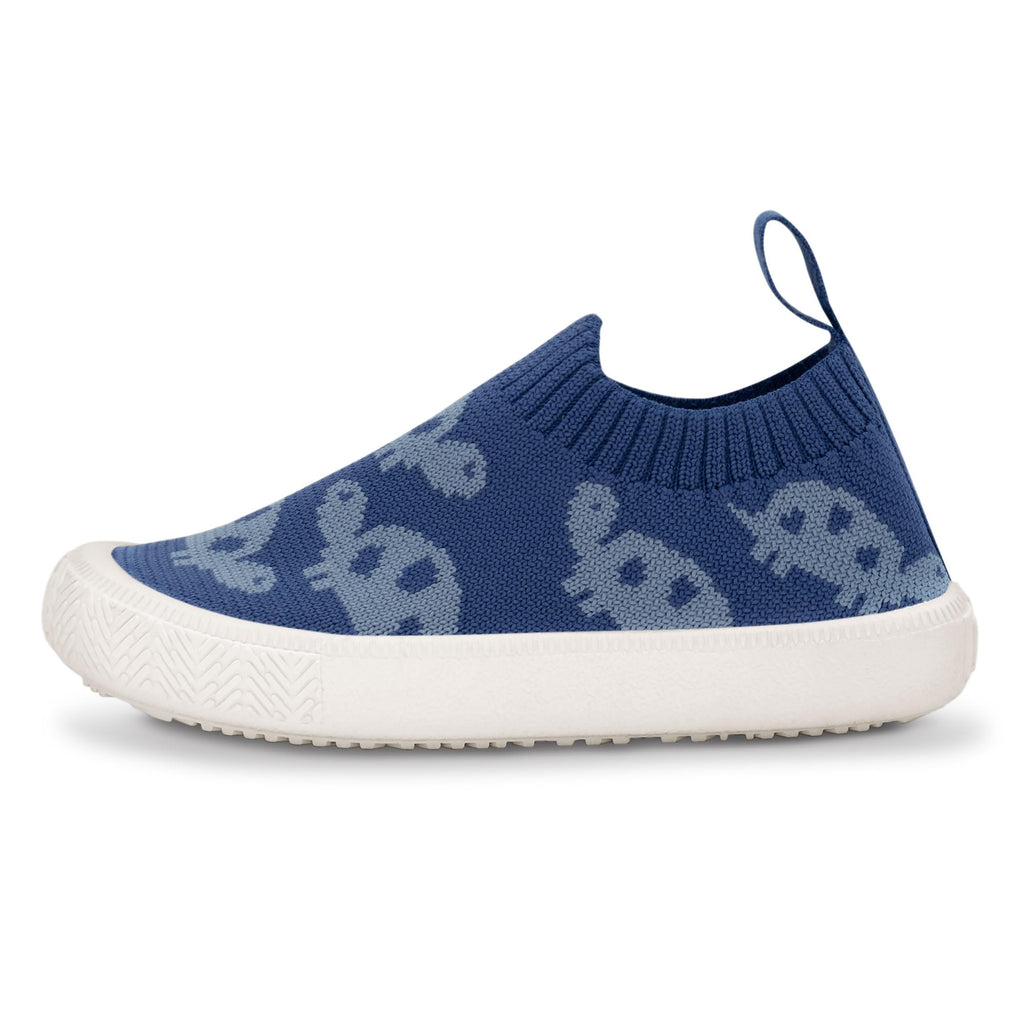 JAN & JUL Slip-on Knit Shoes, Machine Washable and Lightweight Sneakers for Toddler Boys and Girls