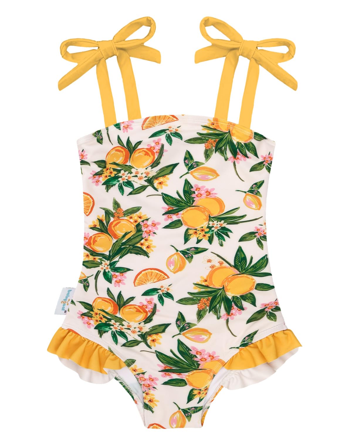 babygoal Toddler Girl Swimsuit One Piece, Baby Swimwear Summer Beach Bathing Suit 9M-6Y