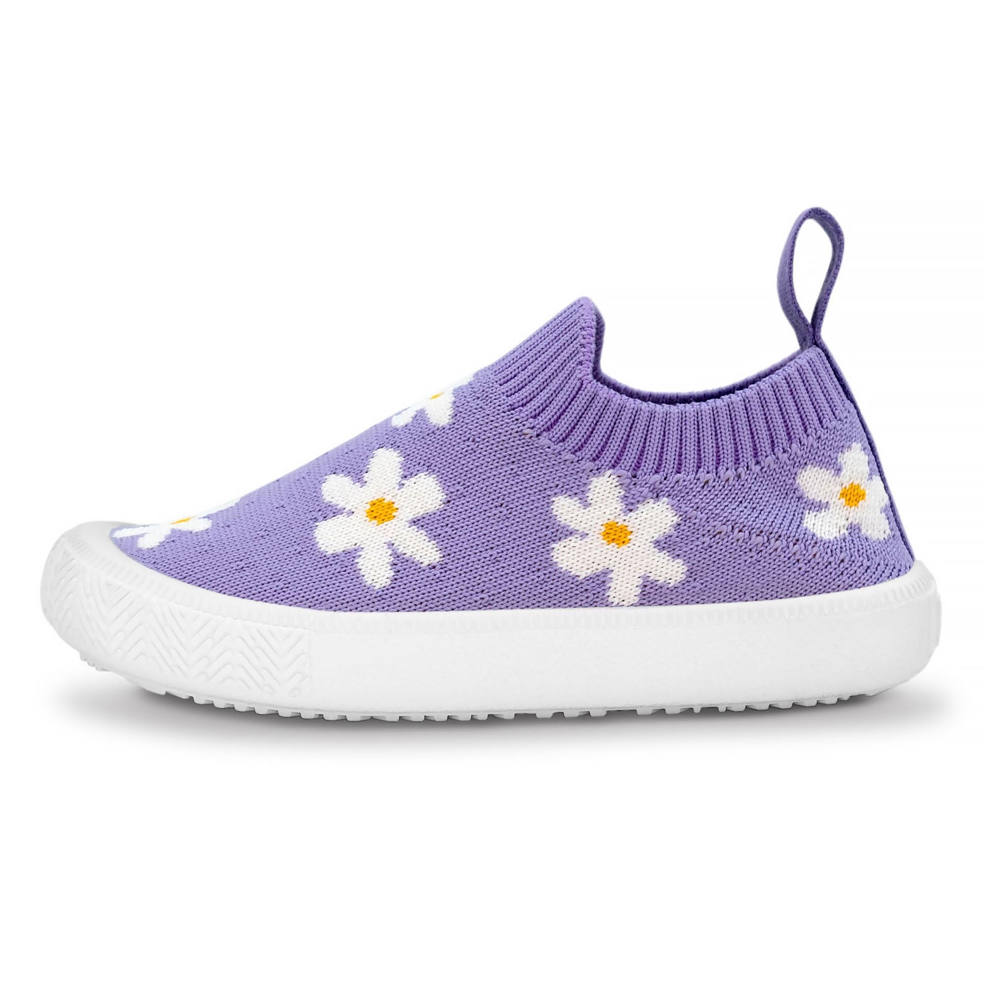 JAN & JUL Slip-on Knit Shoes, Machine Washable and Lightweight Sneakers for Toddler Boys and Girls