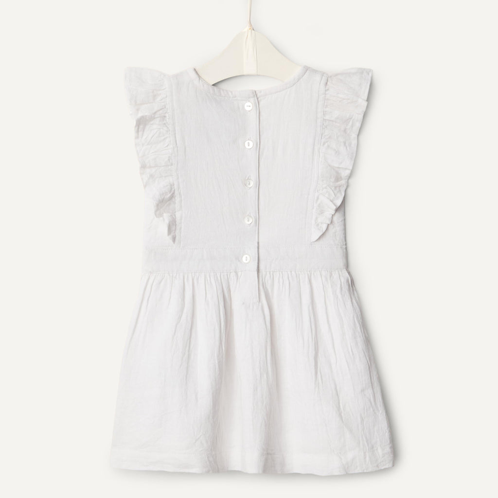 Amazon Essentials x Sofia Grainge Toddler and Baby Girls' Linen Dress