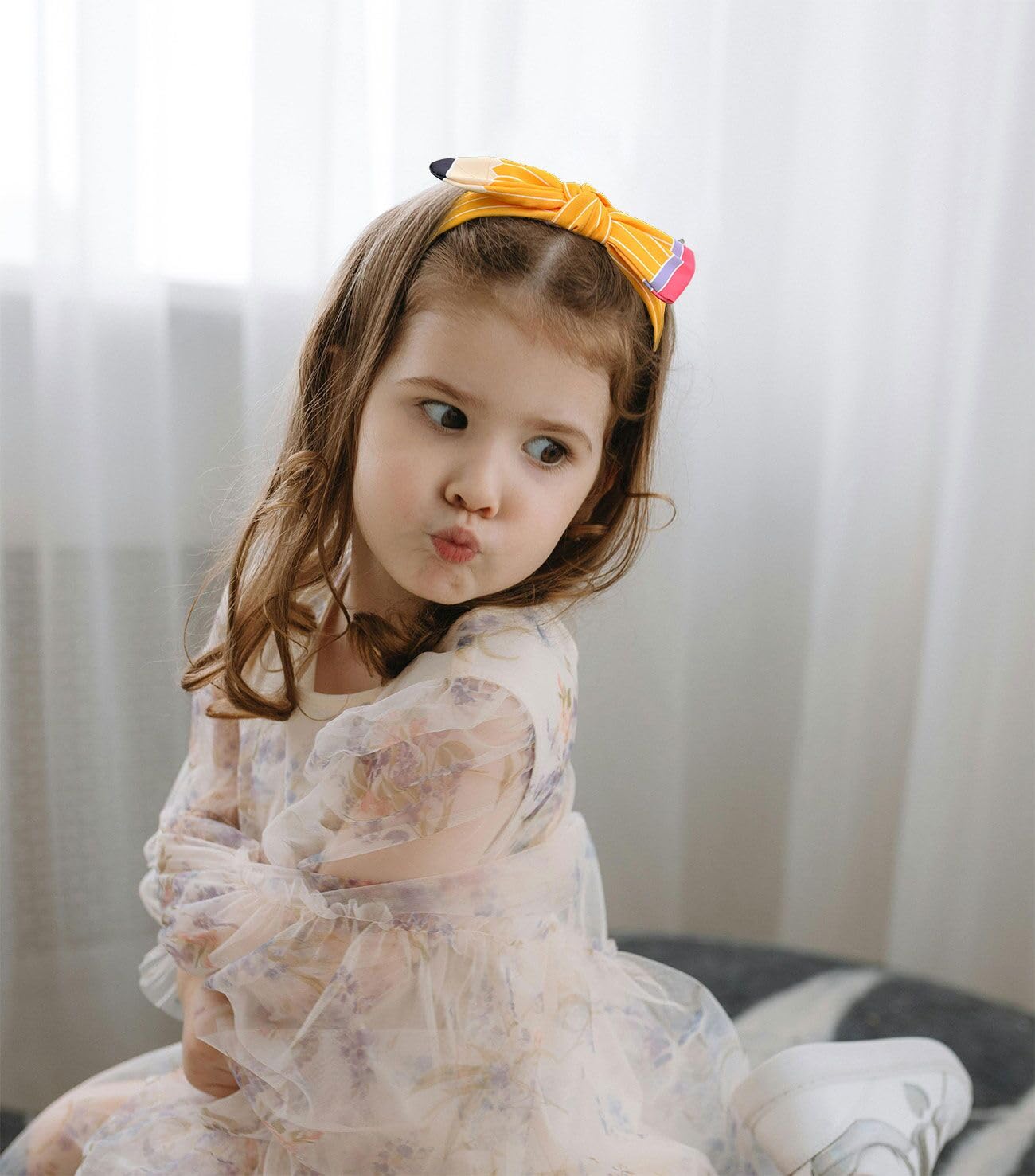 First Day of School Outfits Supplies Stuff for Girls,Pencil Hair Clips Hair Bow Hair Accessories for Teen,Back to School Hair Clips Bows Uniform for Student (2Pcs)
