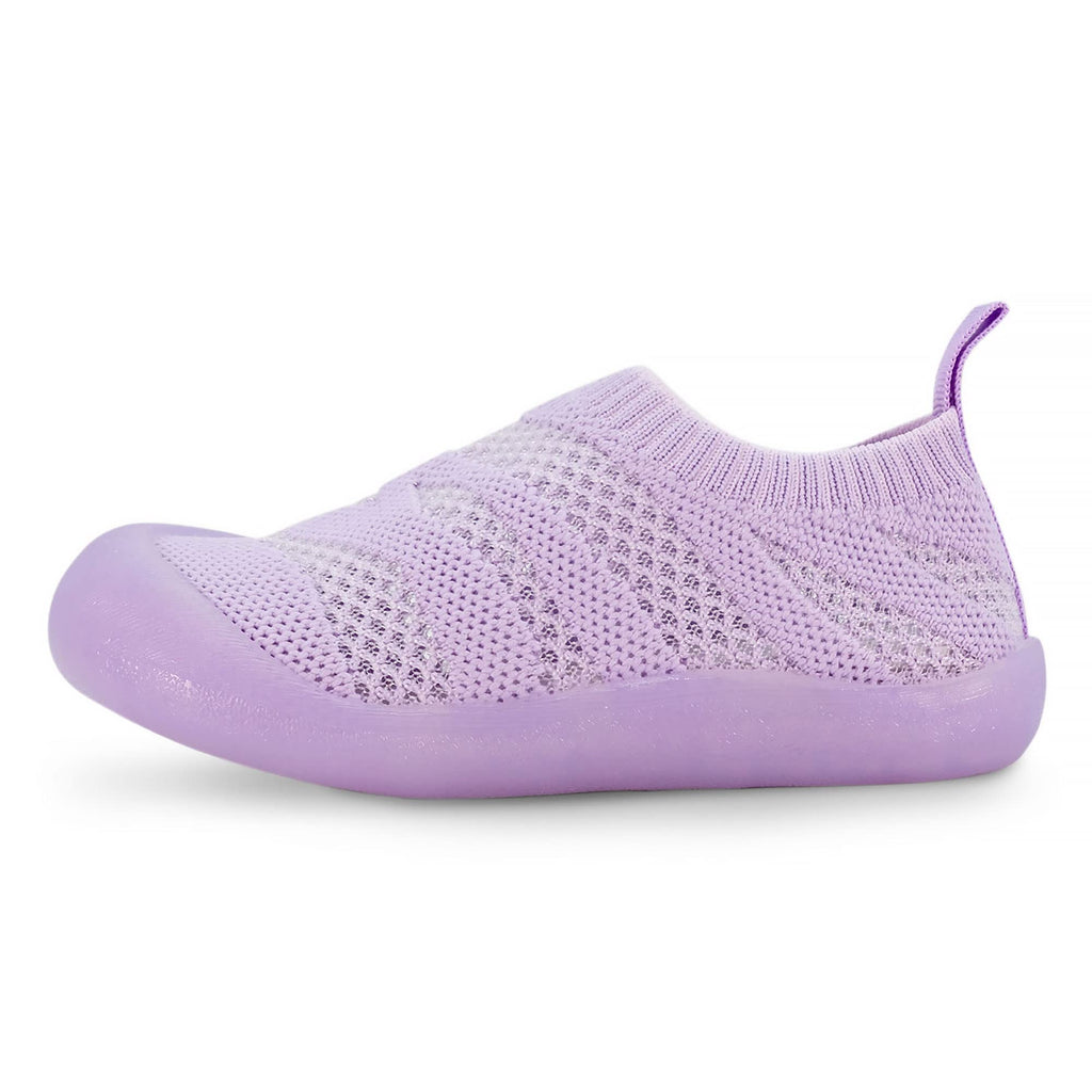 JAN & JUL Slip-on Knit Shoes, Machine Washable and Lightweight Sneakers for Toddler Boys and Girls