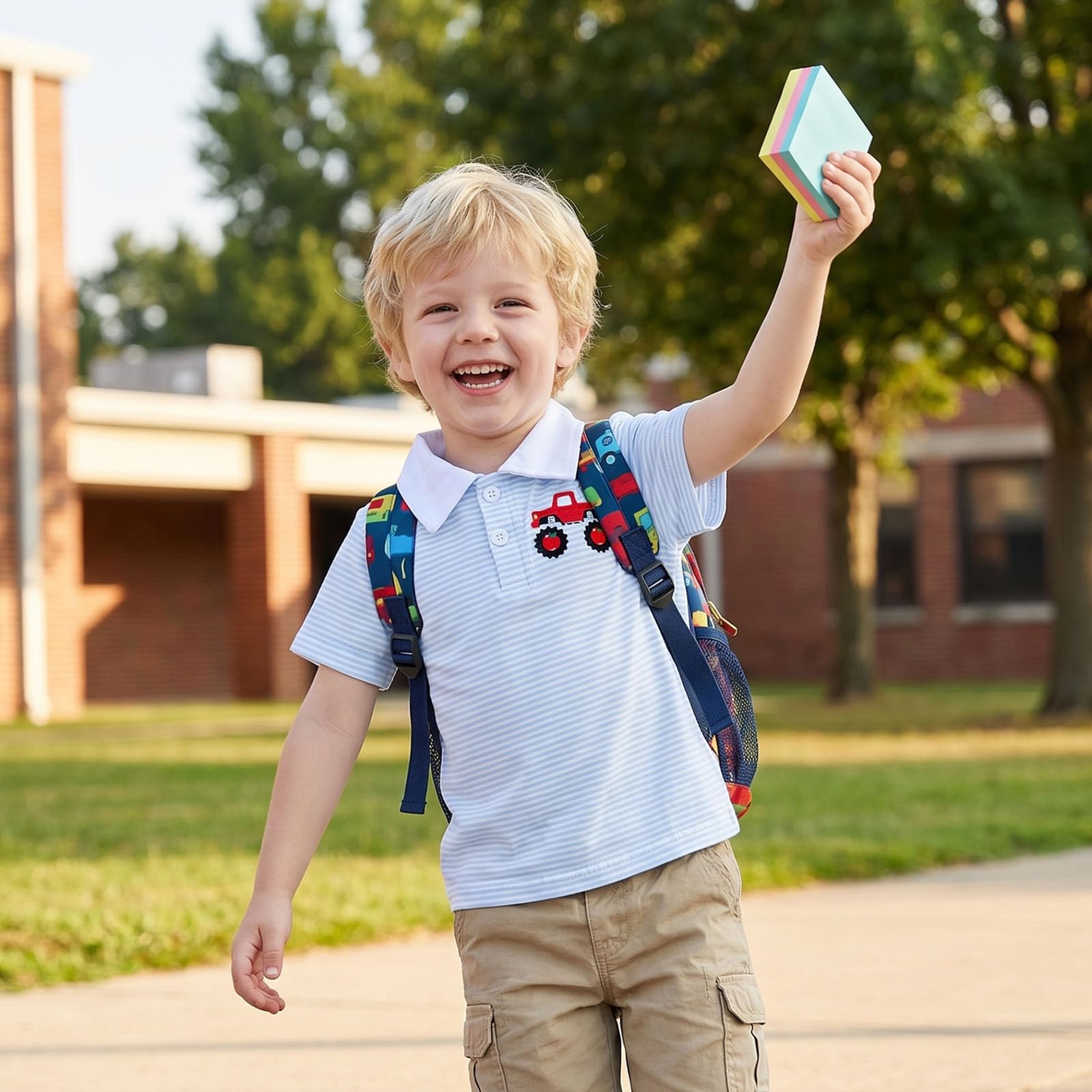 Toddler Boy Back to School Outfits Polo Shirt Summer Clothes