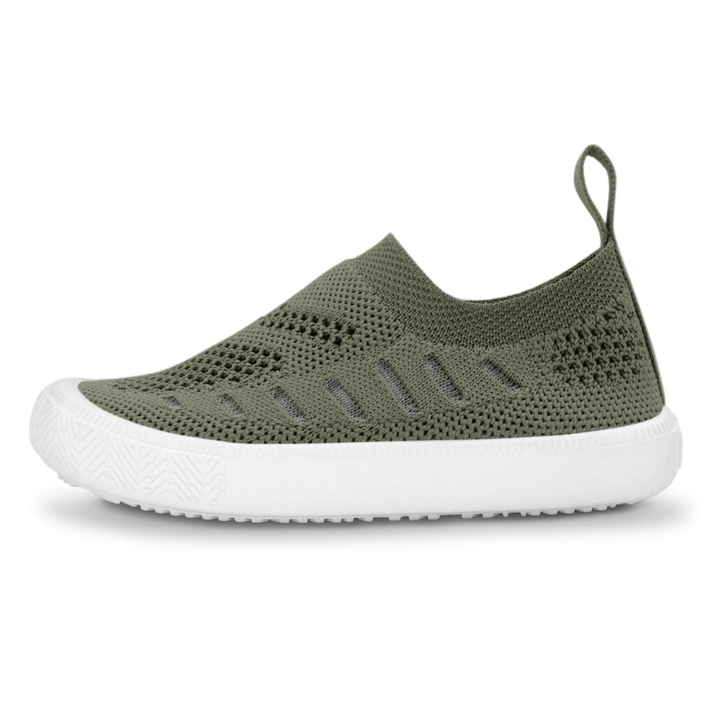 JAN & JUL Slip-on Knit Shoes, Machine Washable and Lightweight Sneakers for Toddler Boys and Girls