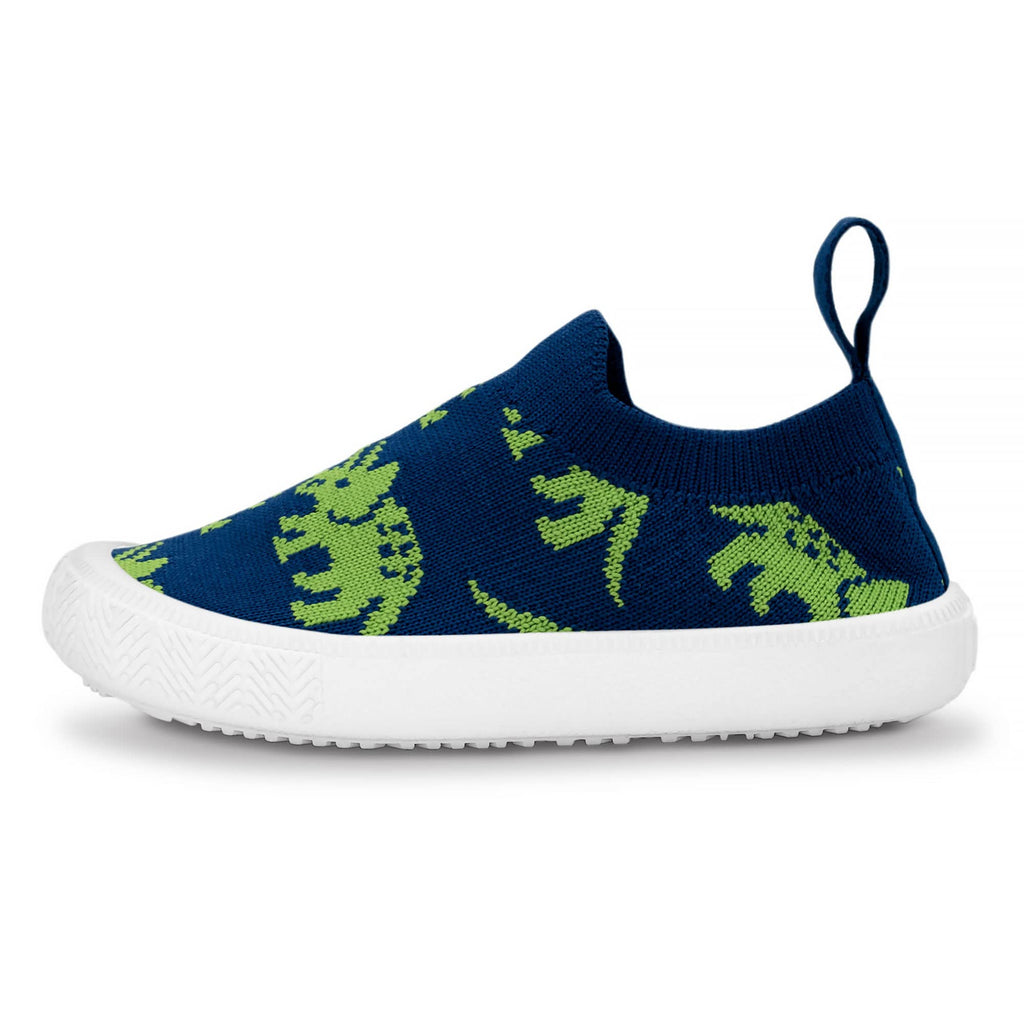 JAN & JUL Slip-on Knit Shoes, Machine Washable and Lightweight Sneakers for Toddler Boys and Girls