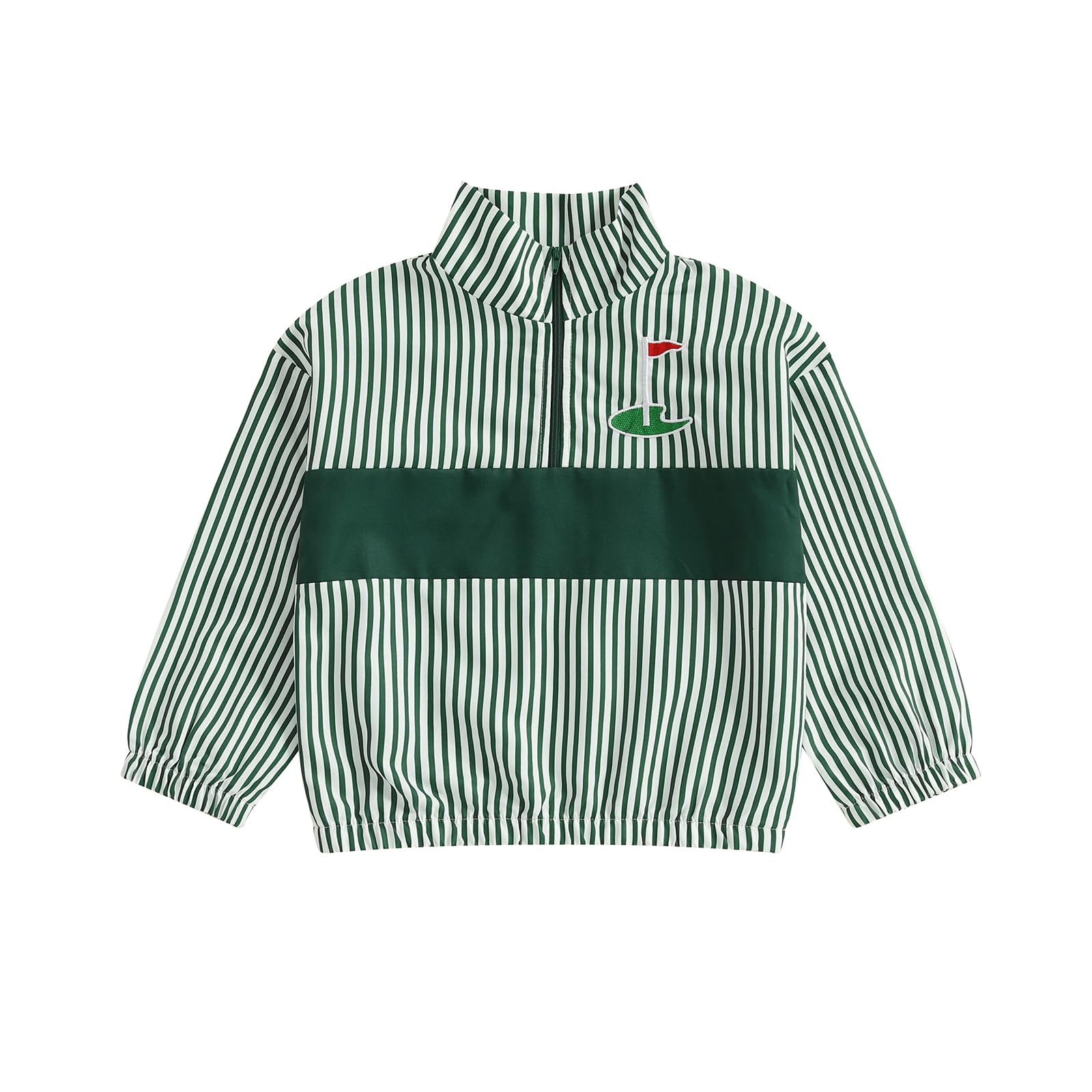 Baby Boy Jacket Toddler Golf Clothes Long Sleeve Lapel Button Down Top Infant First Birthday Outfit Spring Golf Coat