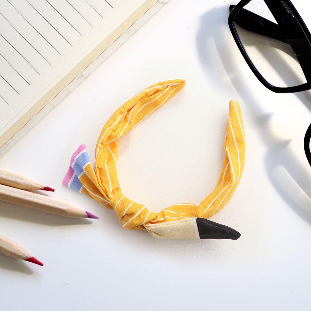 First Day of School Outfits Supplies Stuff for Girls,Pencil Hair Clips Hair Bow Hair Accessories for Teen,Back to School Hair Clips Bows Uniform for Student (2Pcs)