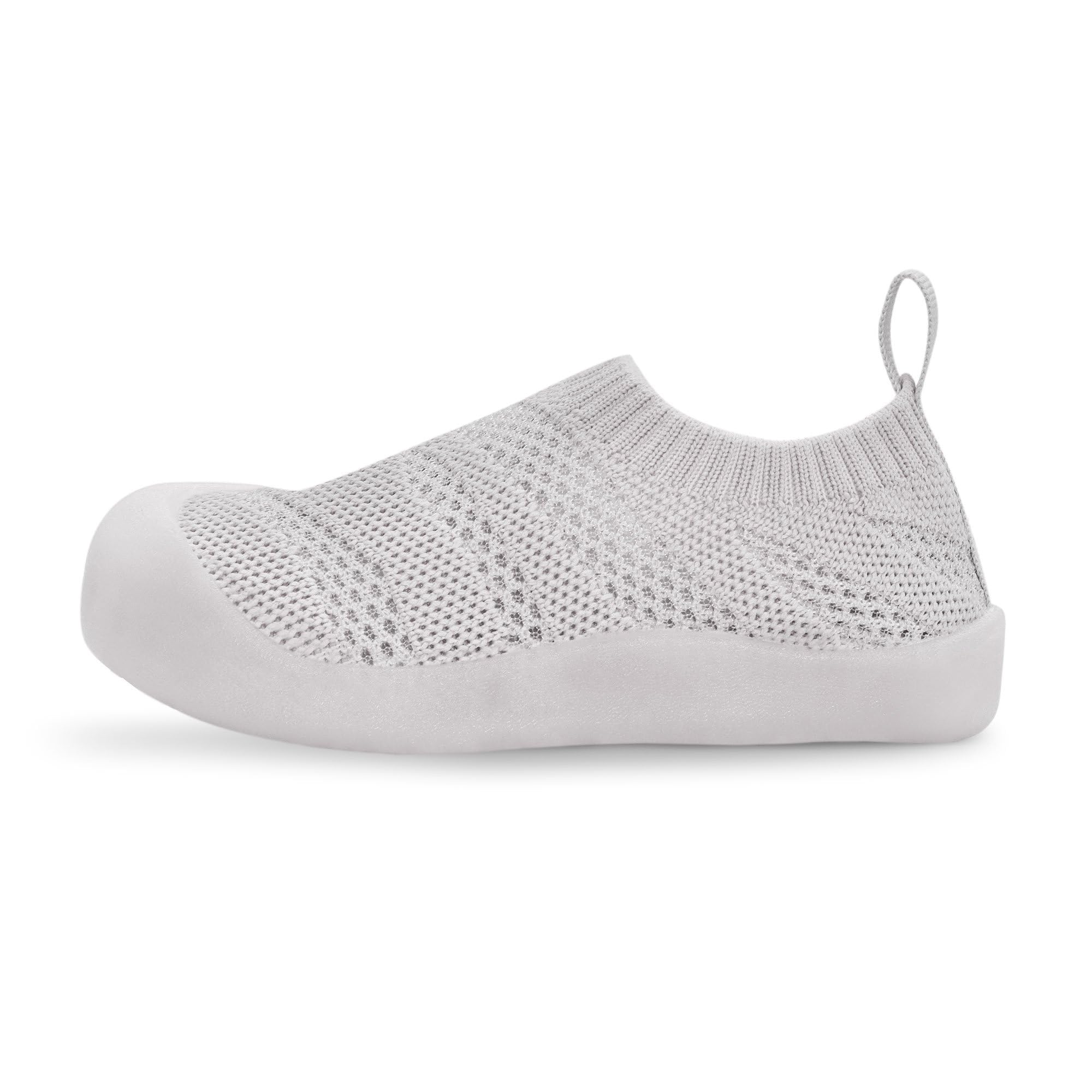 JAN & JUL Slip-on Knit Shoes, Machine Washable and Lightweight Sneakers for Toddler Boys and Girls