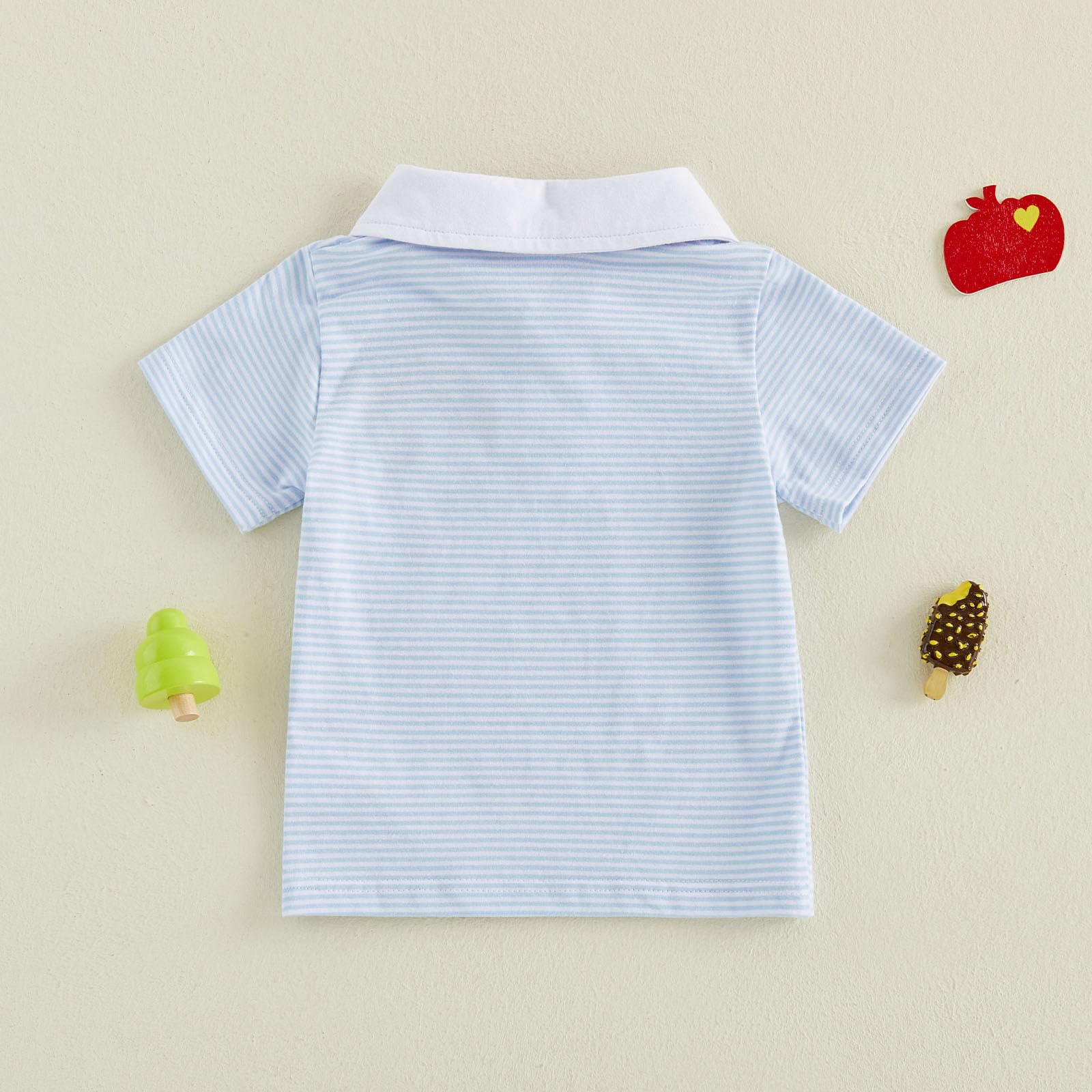 Toddler Boy Back to School Outfits Polo Shirt Summer Clothes