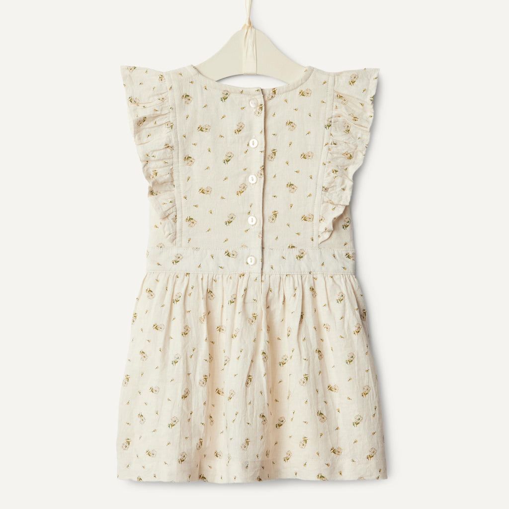Amazon Essentials x Sofia Grainge Toddler and Baby Girls' Linen Dress