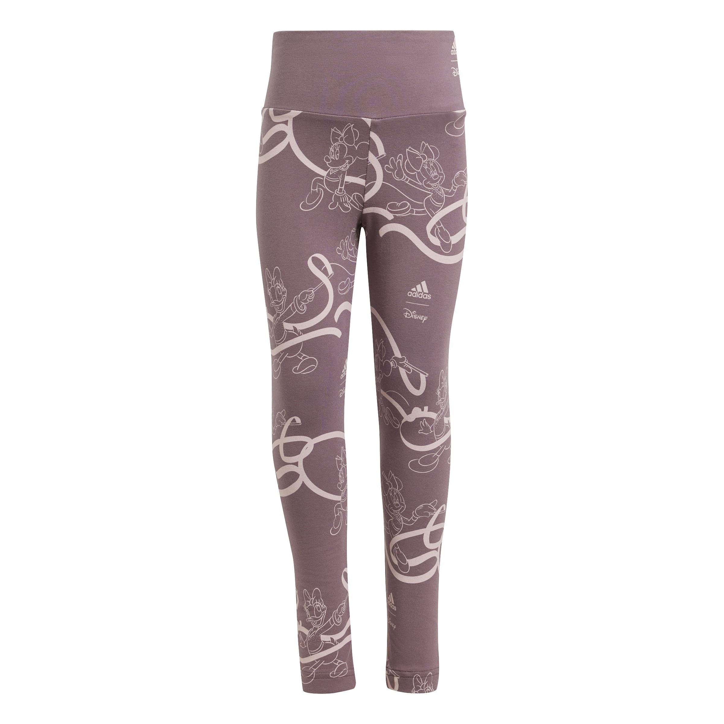 adidas Toddler Girls Minnie Mouse Jogger Set Casual - Grey, Purple