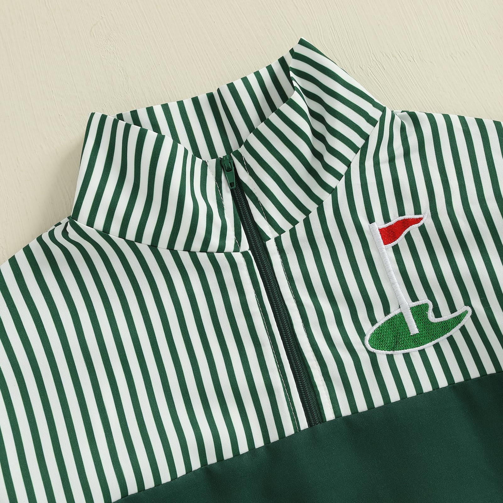 Baby Boy Jacket Toddler Golf Clothes Long Sleeve Lapel Button Down Top Infant First Birthday Outfit Spring Golf Coat