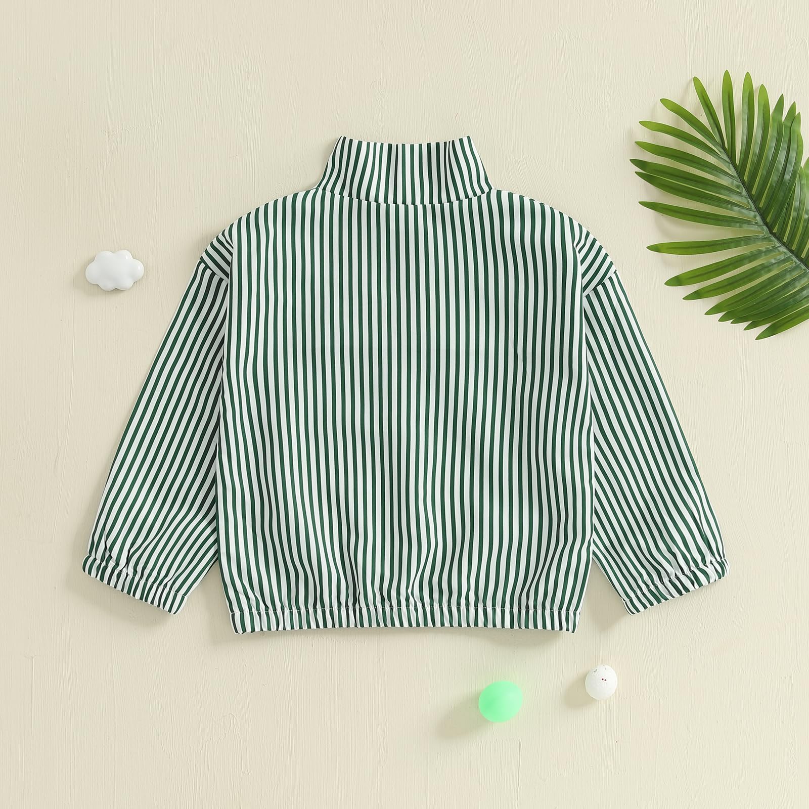 Baby Boy Jacket Toddler Golf Clothes Long Sleeve Lapel Button Down Top Infant First Birthday Outfit Spring Golf Coat
