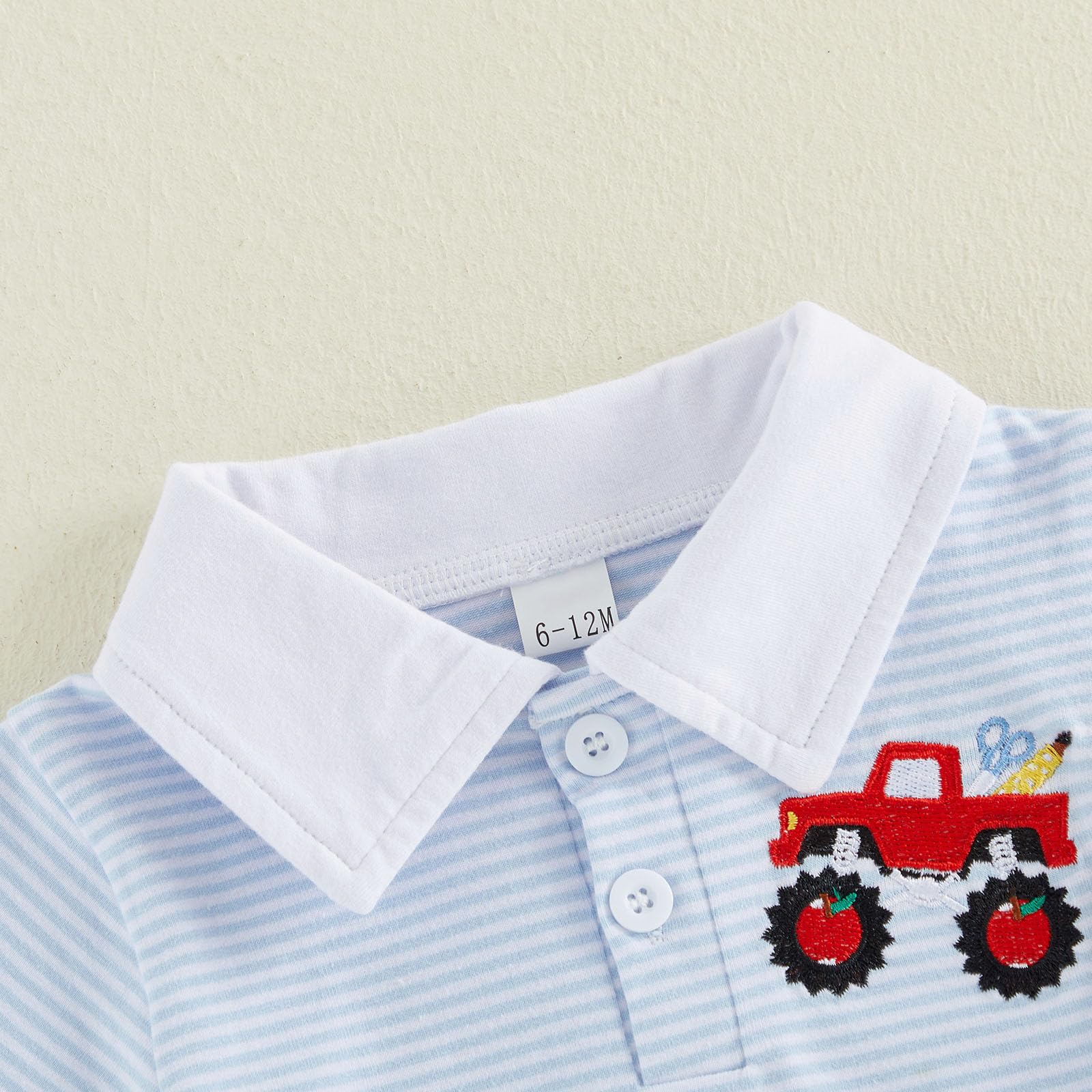 Toddler Boy Back to School Outfits Polo Shirt Summer Clothes