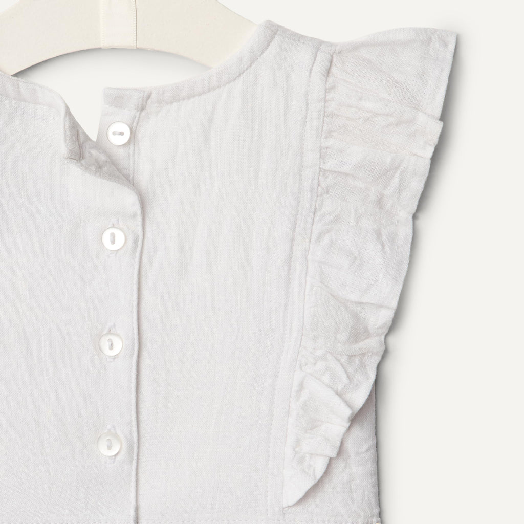 Amazon Essentials x Sofia Grainge Toddler and Baby Girls' Linen Dress