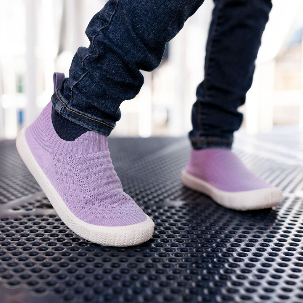 JAN & JUL Slip-on Kids Knit Shoes, Breathable Machine Washable Sneakers