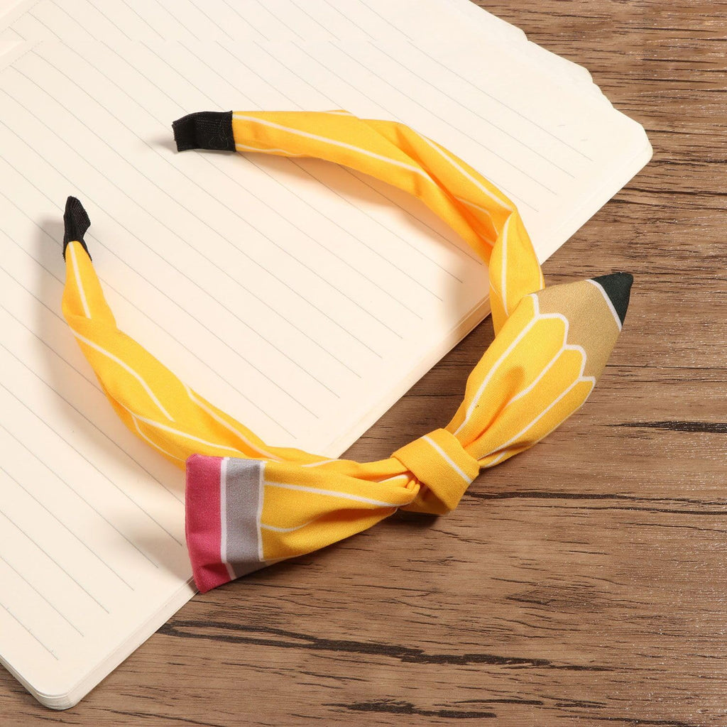 First Day of School Outfits Supplies Stuff for Girls,Pencil Hair Clips Hair Bow Hair Accessories for Teen,Back to School Hair Clips Bows Uniform for Student (2Pcs)