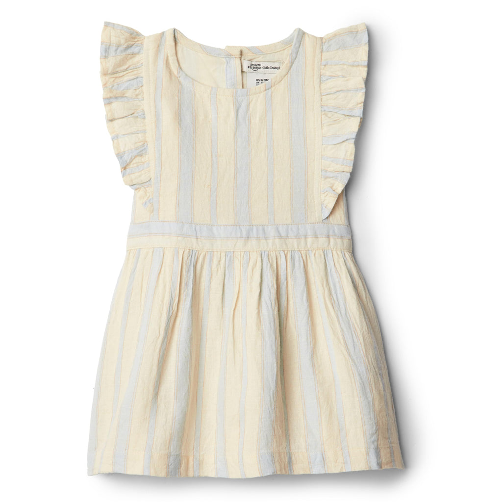 Amazon Essentials x Sofia Grainge Toddler and Baby Girls' Linen Dress