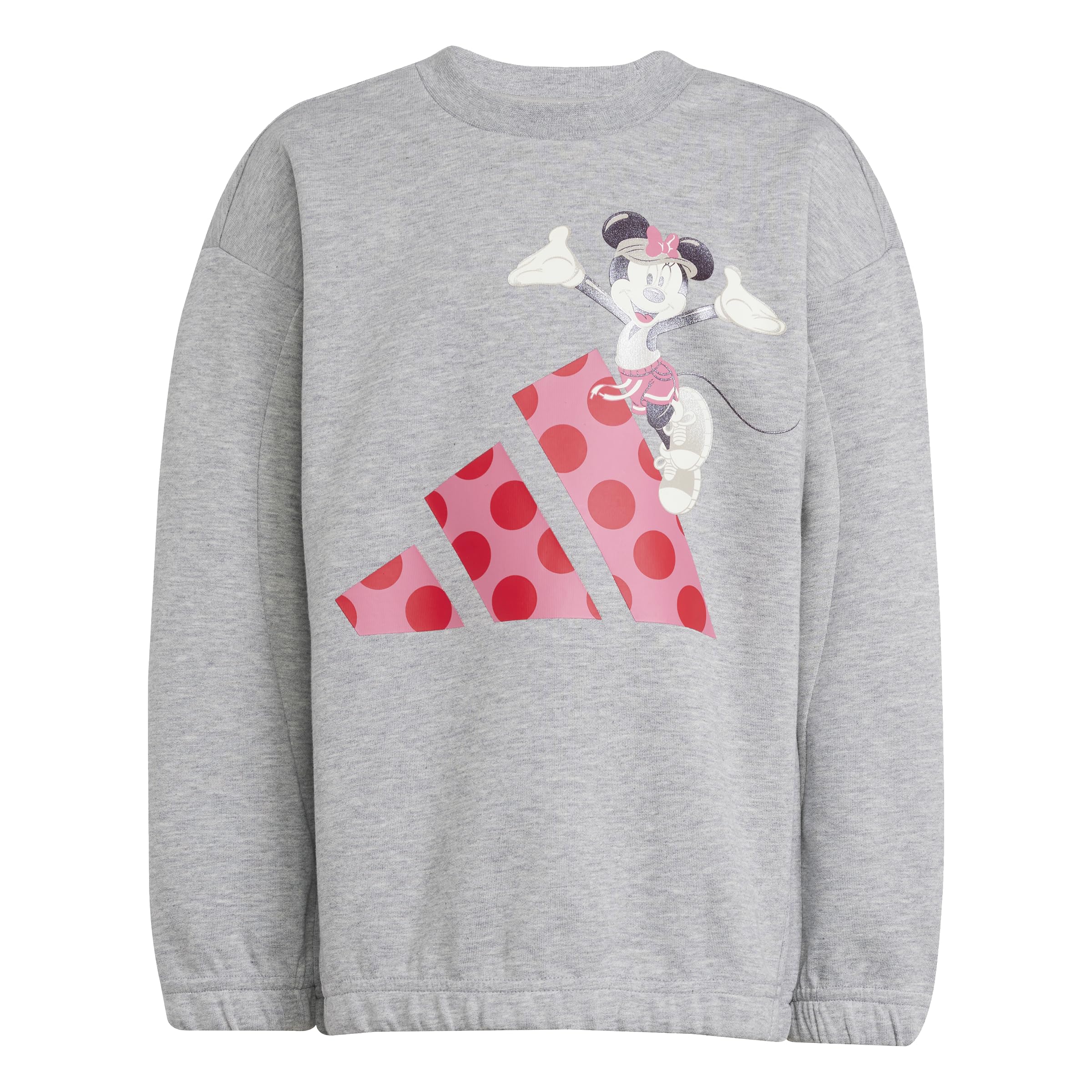 adidas Toddler Girls Minnie Mouse Jogger Set Casual - Grey, Purple