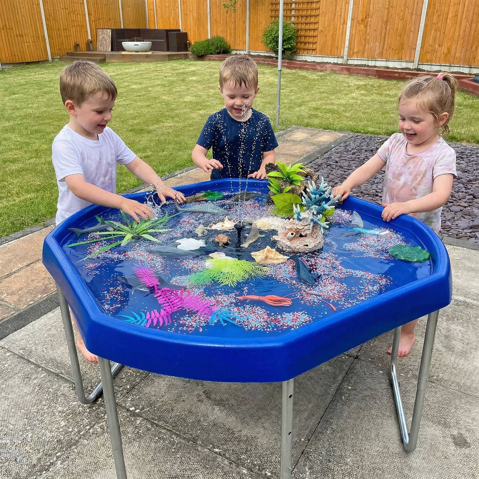 Tuff Tray with Stand Set (Large or Small) - 10 Colors