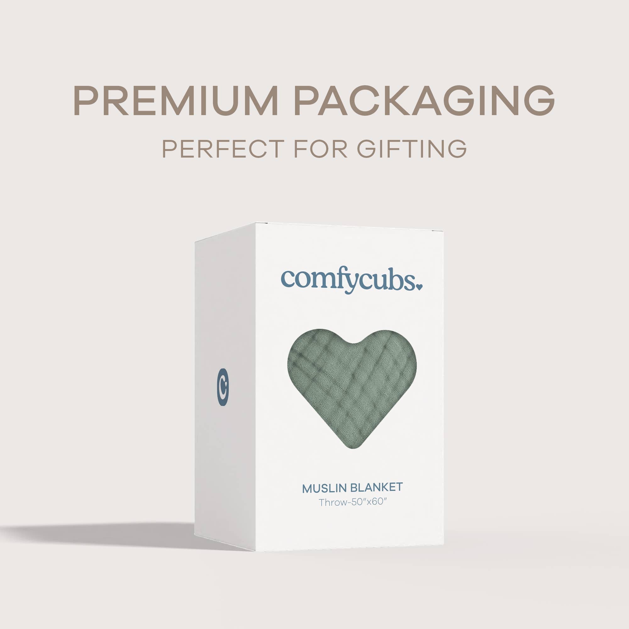 Muslin Blanket for Adults, 6-Layer Bedding by Comfy Cubs