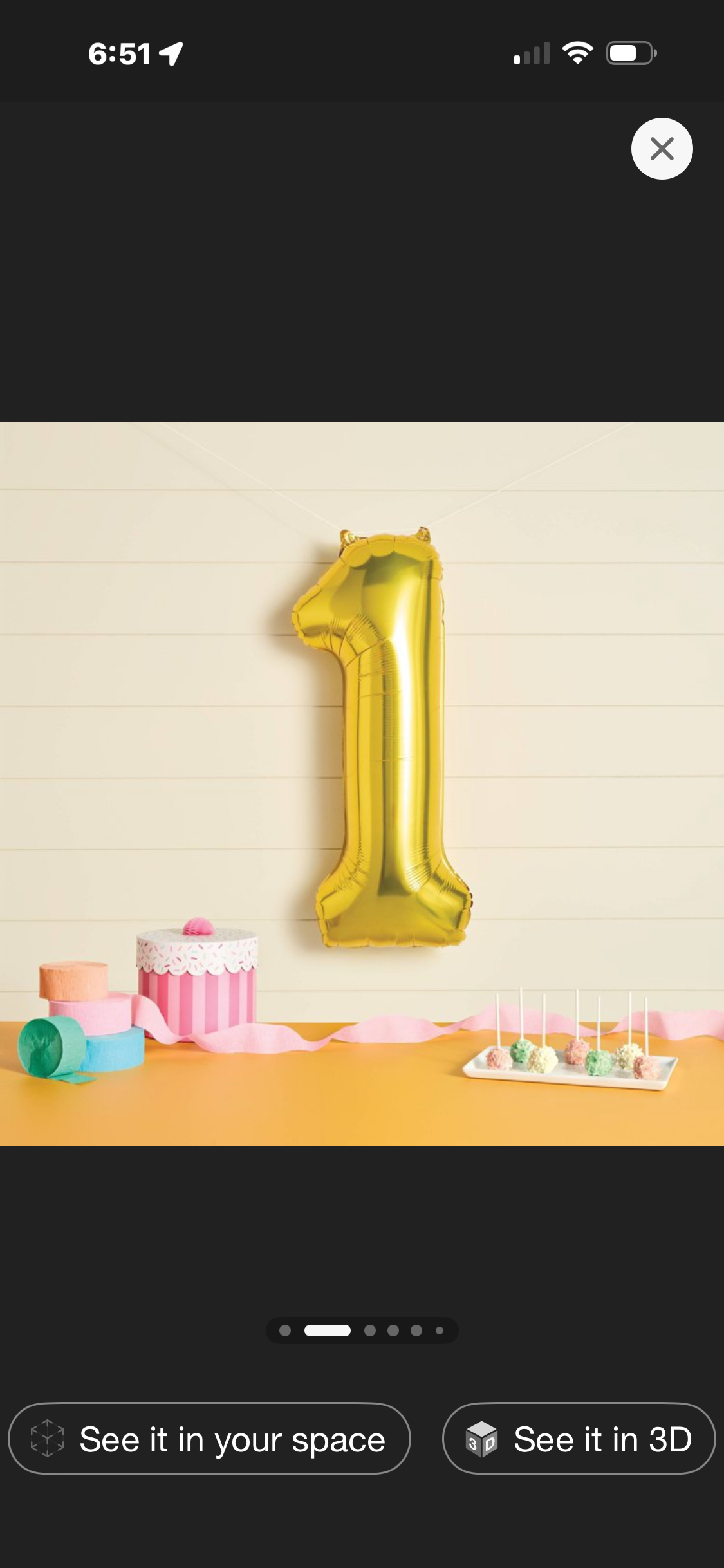 Party add on: Foil balloons 🎈