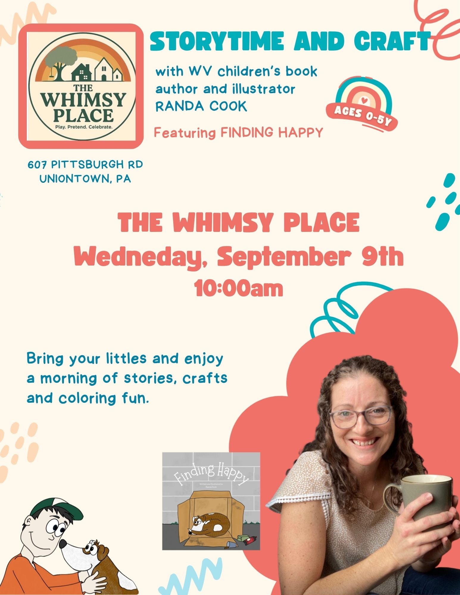 Millhouse Storytelling and Craft with Author and Illustrator Randa Cook