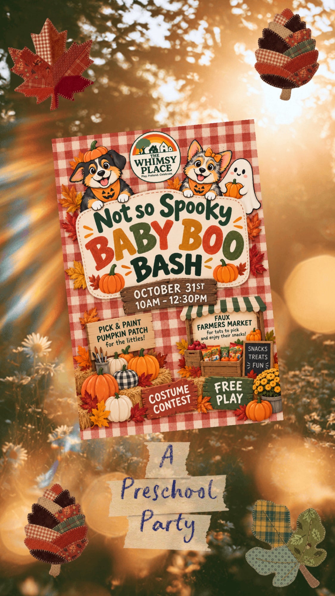 Not so Spooky Preschool Bash