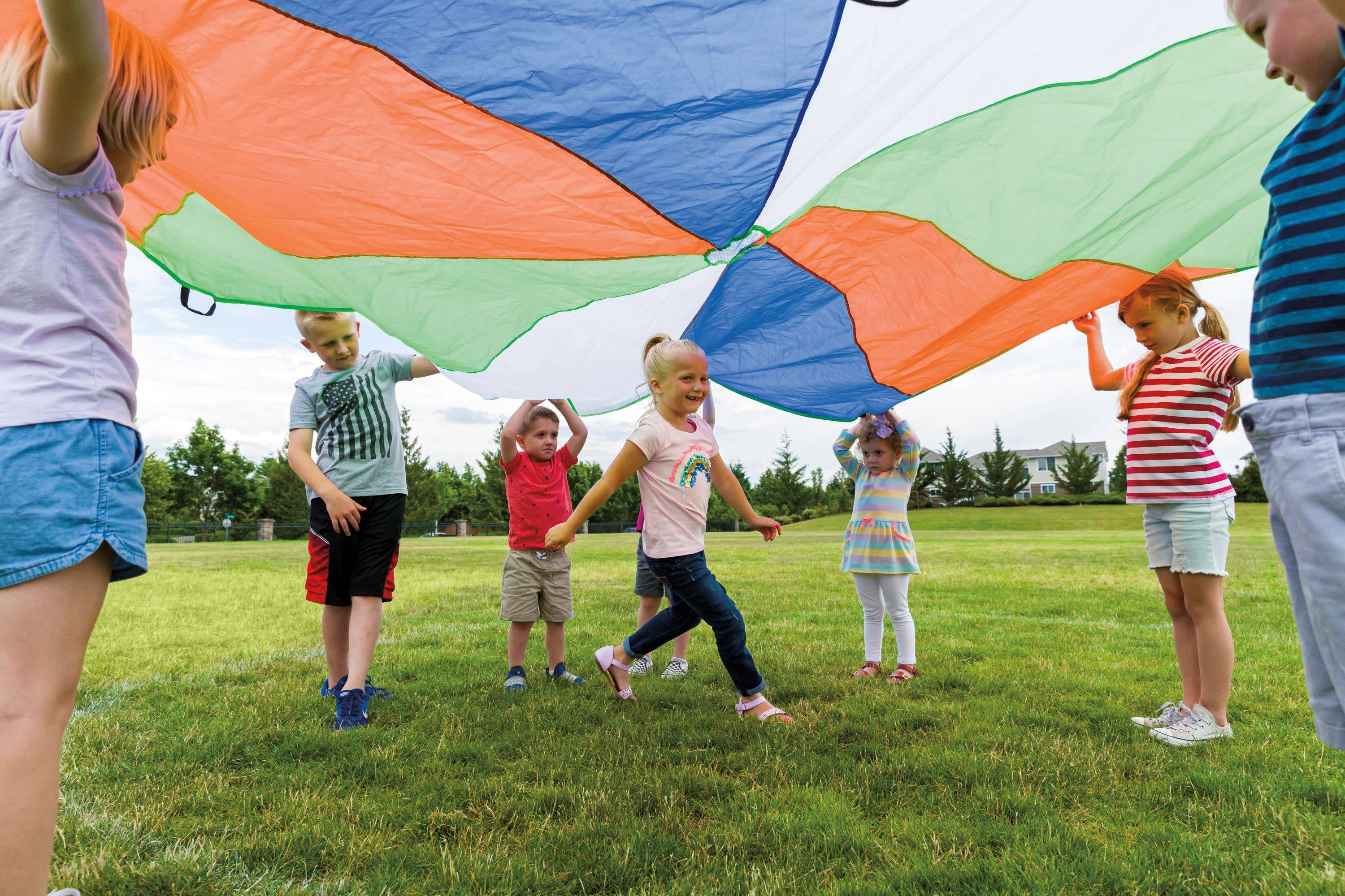 Party add on: Playground Classics Toysmith 10' Jumbo Parachute
