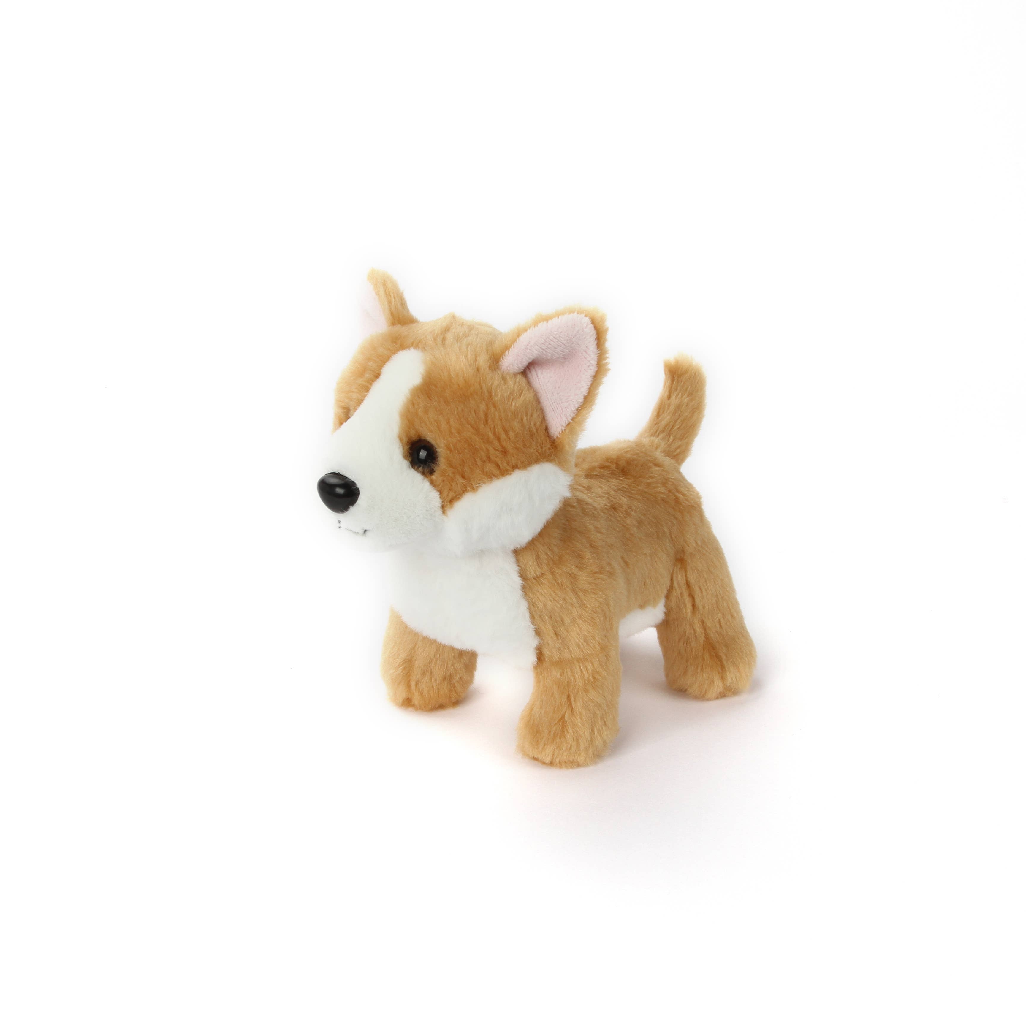 Lily the Butterscotch Corgi Dog With Collar- Puppy Plush Soft Toy: exclusive for Luxe only birthday child