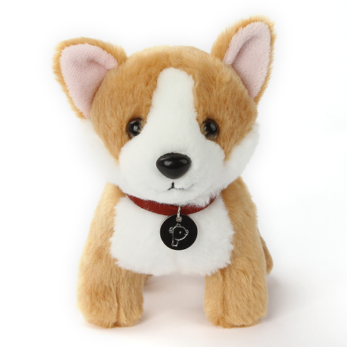 Lily the Butterscotch Corgi Dog With Collar- Puppy Plush Soft Toy: exclusive for Luxe only birthday child