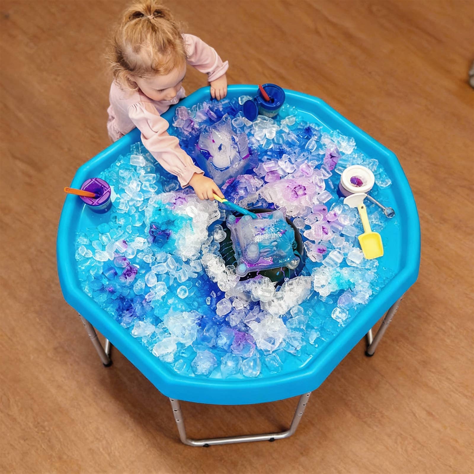 Tuff Tray with Stand Set (Large or Small) - 10 Colors