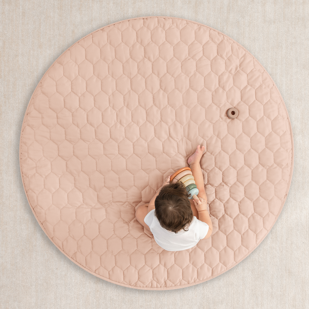 Premium Play Mat, Quilted Baby Mat for Floor by Comfy Cubs
