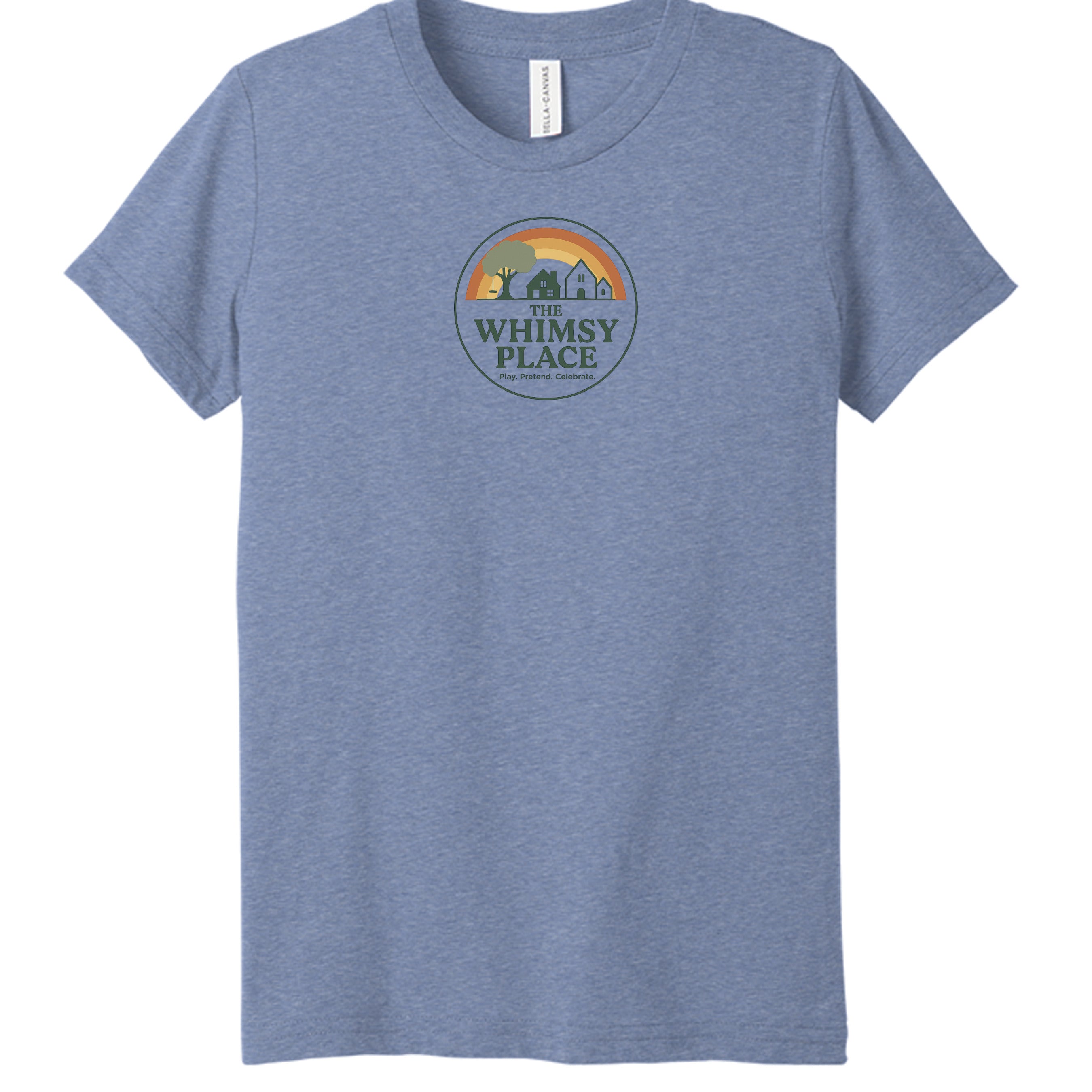 BLUE TRIBLEND - 3413Y - FRONT